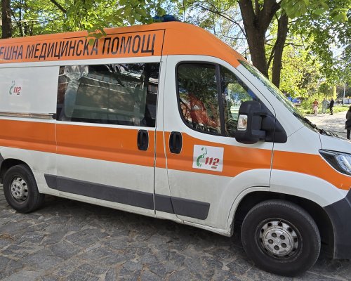 Кола се удари в стълб край  Воденицата  над Благоевград, жена пострада