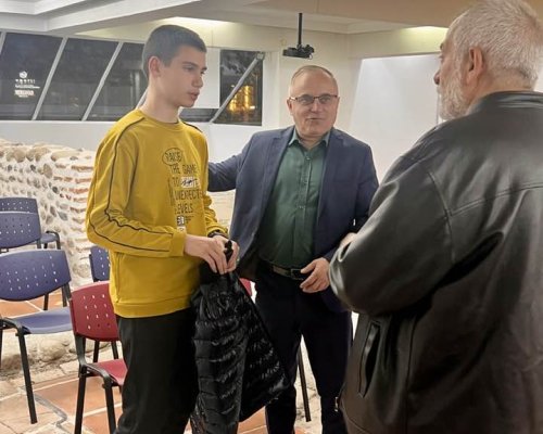 Археологическият музей в Сандански посрещна проф. Пламен Митов в навечерието на 150 години от Априлското въстание