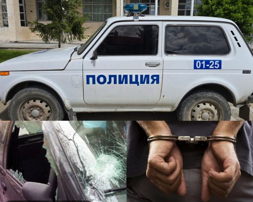 Ченгетата задържаха 33-годишен мъж в Петрич след вандалско счупване на автомобил  Опел Зафира