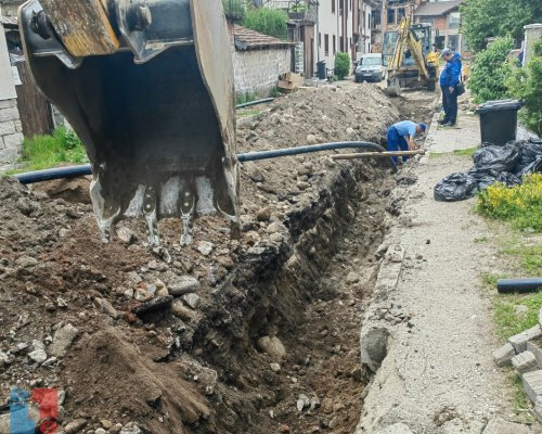 Нов водопровод осигурява по-надеждно водоснабдяване в Банско