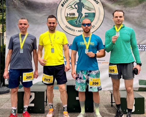 Бегачи от SANDANSKI RUN превзеха трасето на емблематичното състезание Belles Historic Trail в Нео Петрици