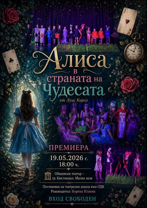 Алиса в страната на чудесата в Кюстендил Алиса в страната на чудесата в Кюстендил
