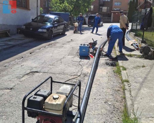 Реконструкция на уличен водопровод по ул.  Васил Априлов  в Якоруда