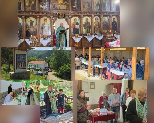 Спасовден събра стотици миряни в Горно Хърсово около вековната църква  Възнесение Господне