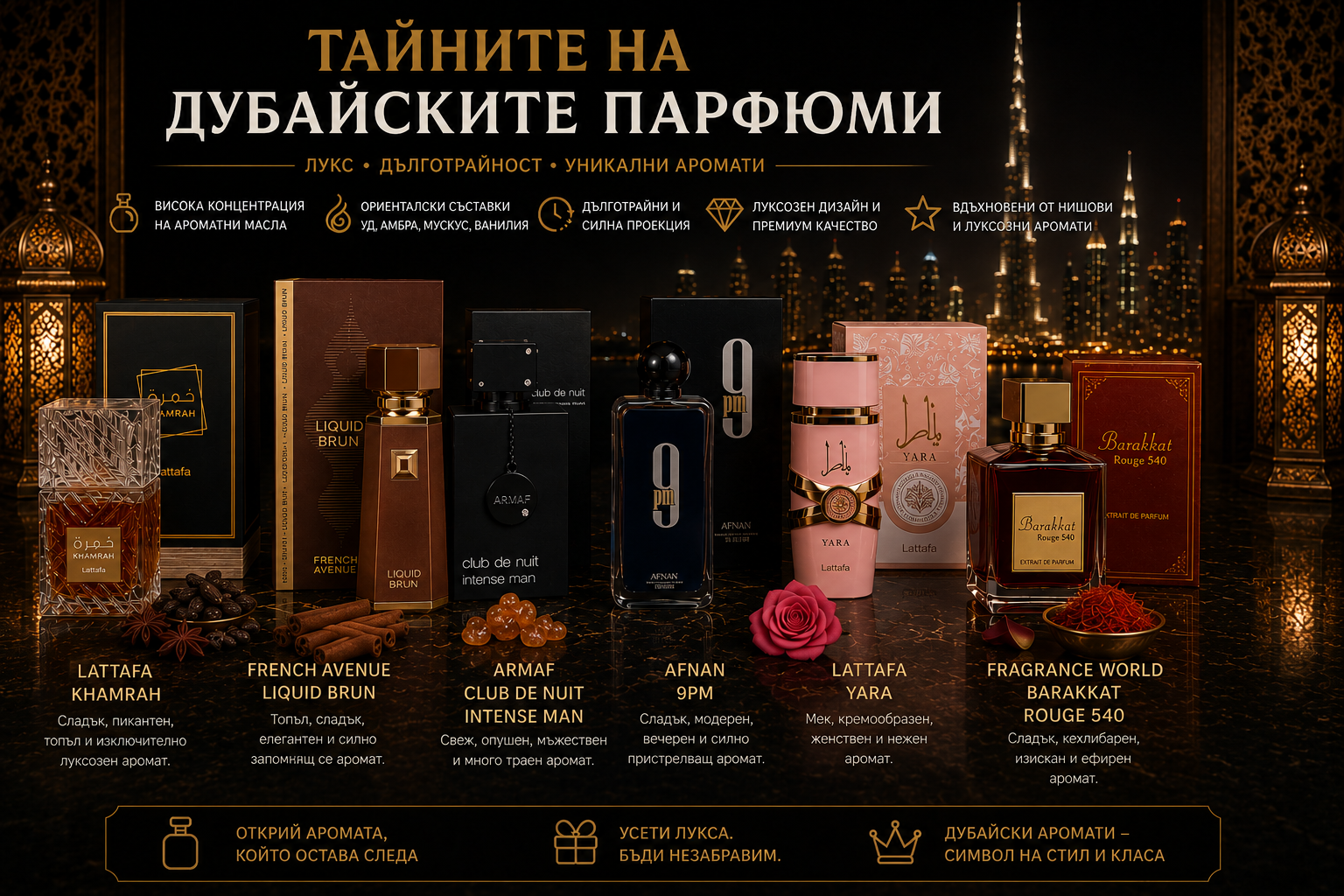 Тайните на дубайските парфюми Тайните на дубайските парфюми