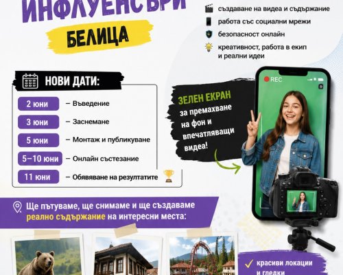 Училище за млади инфлуенсъри в Белица