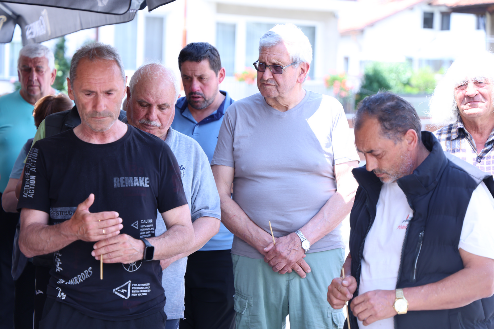 Традиционен курбан за здраве на Свети Дух в Банско Традиционен курбан за здраве на Свети Дух в Банско