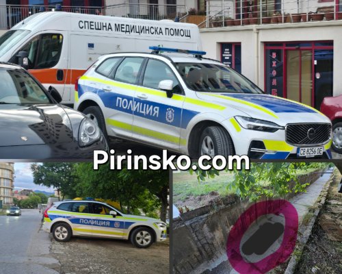 Мъж падна в 2-метров бетонен канал край Делвино, спасиха го полицаи, медици и местни жители