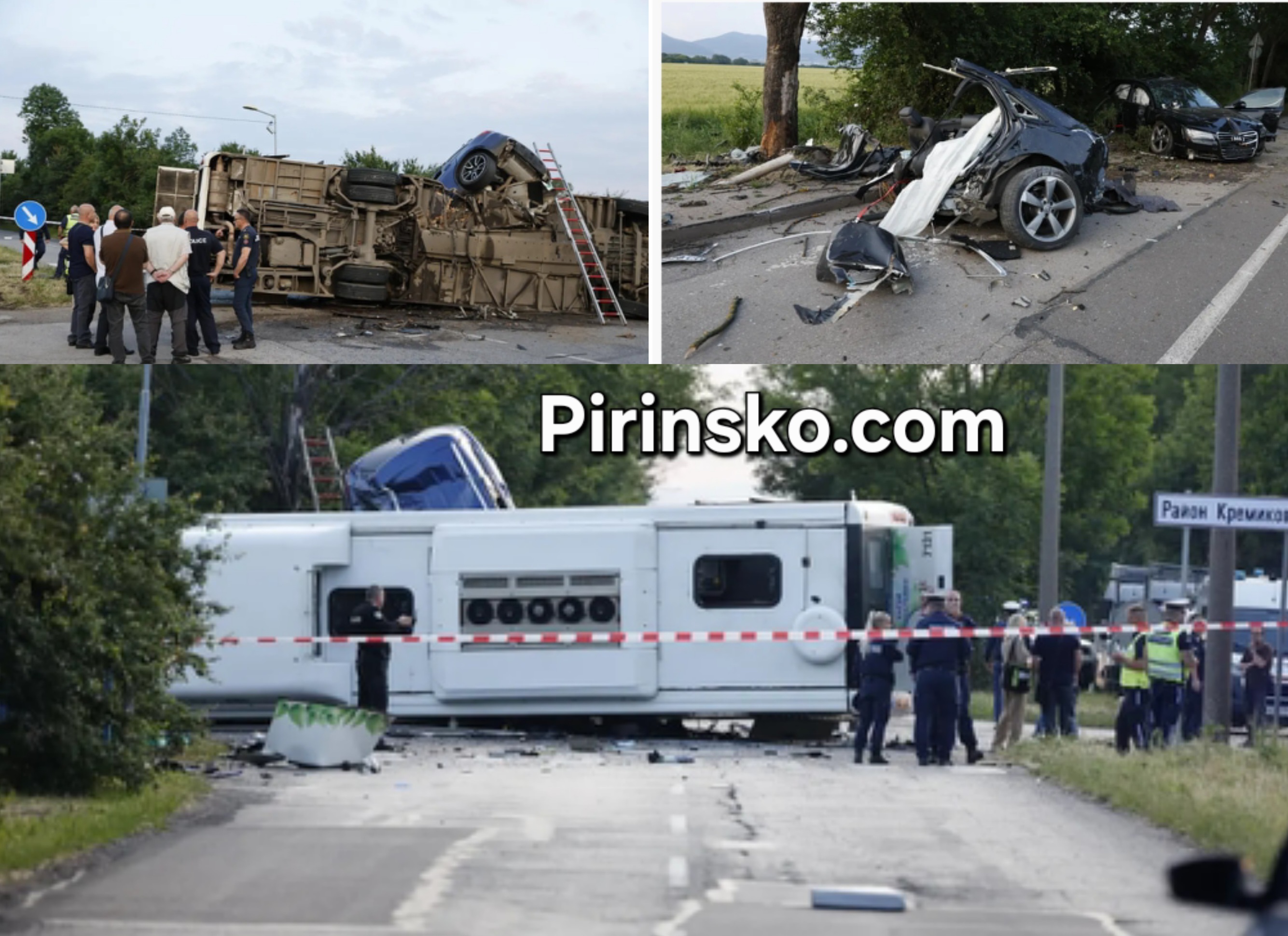 Какво се знае до момента за тежката катастрофа с автобус в София