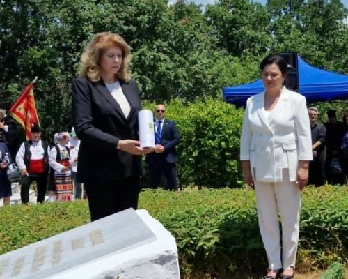 Йотова на  Илиева нива : Най-голямата ни мисия е да оставим мирен свят за децата си