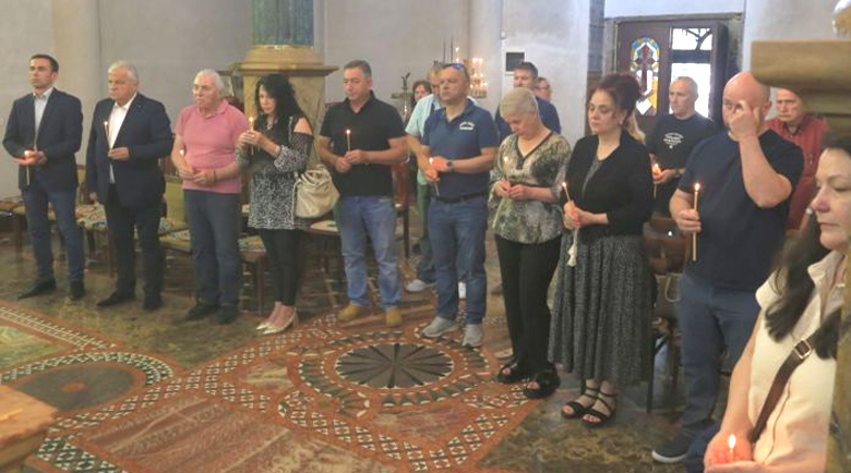 В Гоце Делчев отслужиха панихида в памет на Тодор Гаджев В Гоце Делчев отслужиха панихида в памет на Тодор Гаджев