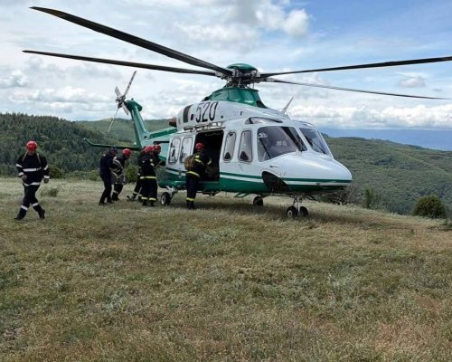 В Рила край Благоевград тестваха въздушна подкрепа при горски пожари