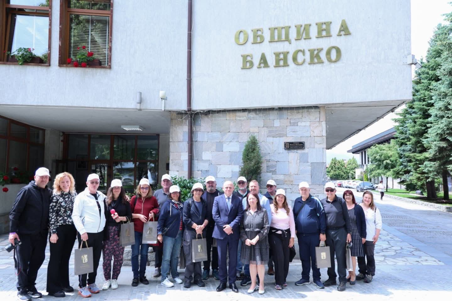 ОБЩИНА БАНСКО ПРИВЕТСТВА ДЕЛЕГАЦИЯ НА FIJET СЪРБИЯ