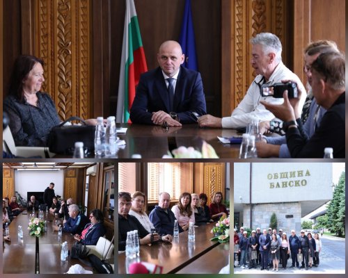 ОБЩИНА БАНСКО ПРИВЕТСТВА ДЕЛЕГАЦИЯ НА FIJET СЪРБИЯ
