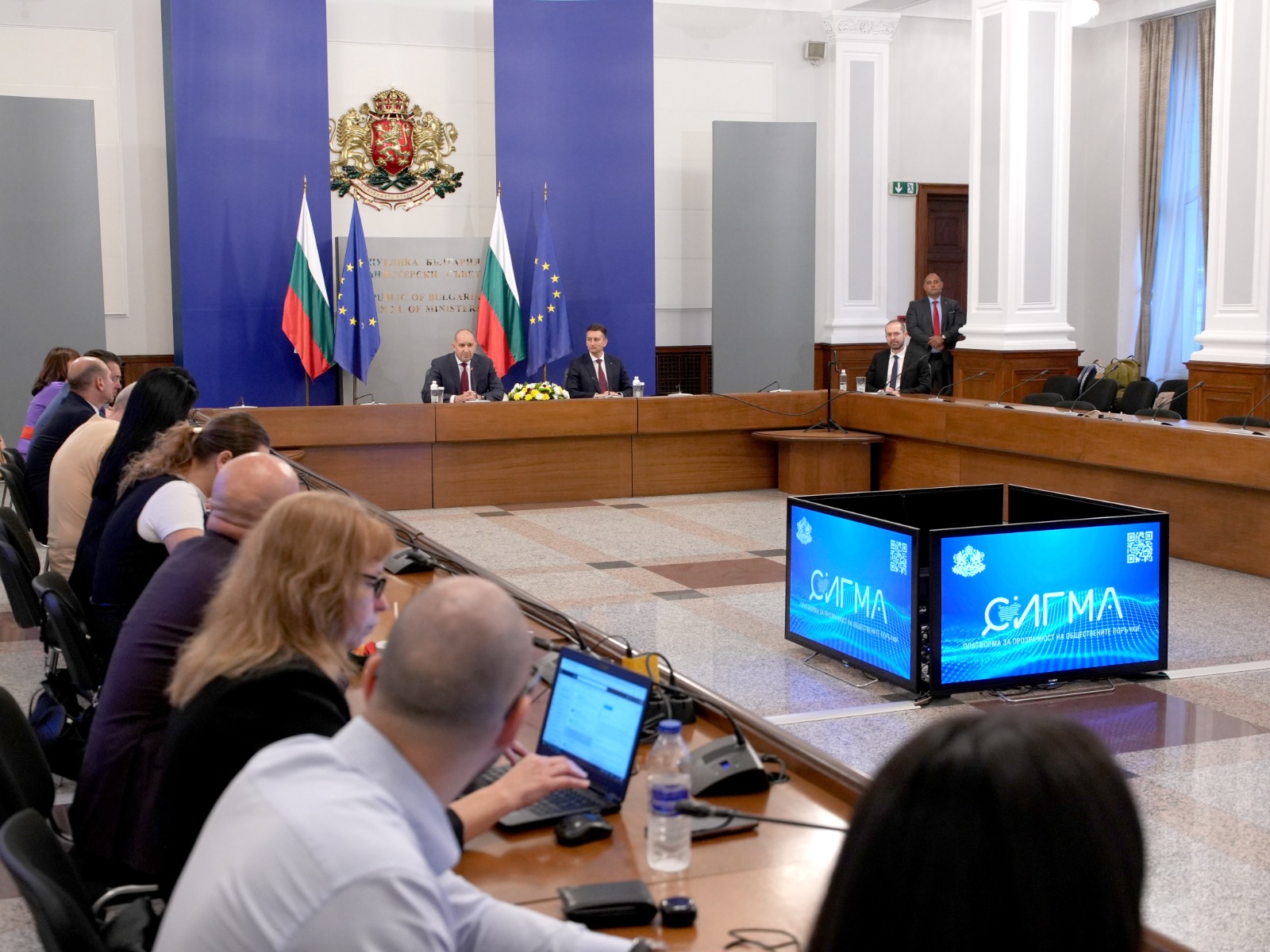 Румен Радев представи СИГМА: Новата система разкрива къде отиват парите на държавата