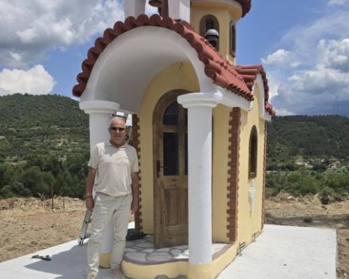 Поставиха втория нов параклис на входа на Симитли- Вход Господен в Йерусалим
