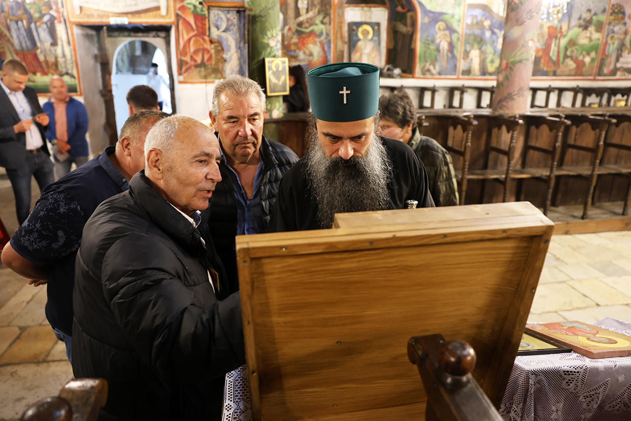 Патриарх Даниил посети Тешово, Парил, Лъки и Гайтаниново