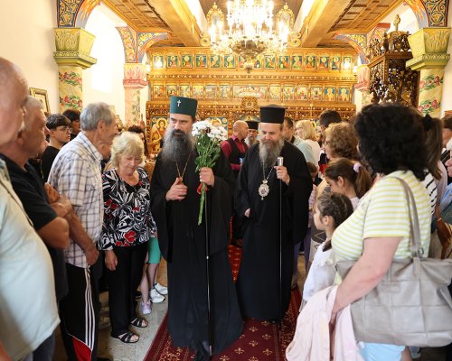 Патриарх Даниил посети Тешово, Парил, Лъки и Гайтаниново