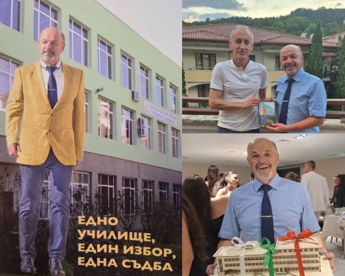 Емил Терзийски представя автобиографичната си книга  Едно училище, един избор, една съдба