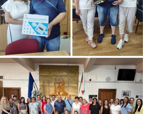 С благодарност и уважение ПГ  Яне Сандански   изпрати в пенсия учителя по физическо Петър Додушев