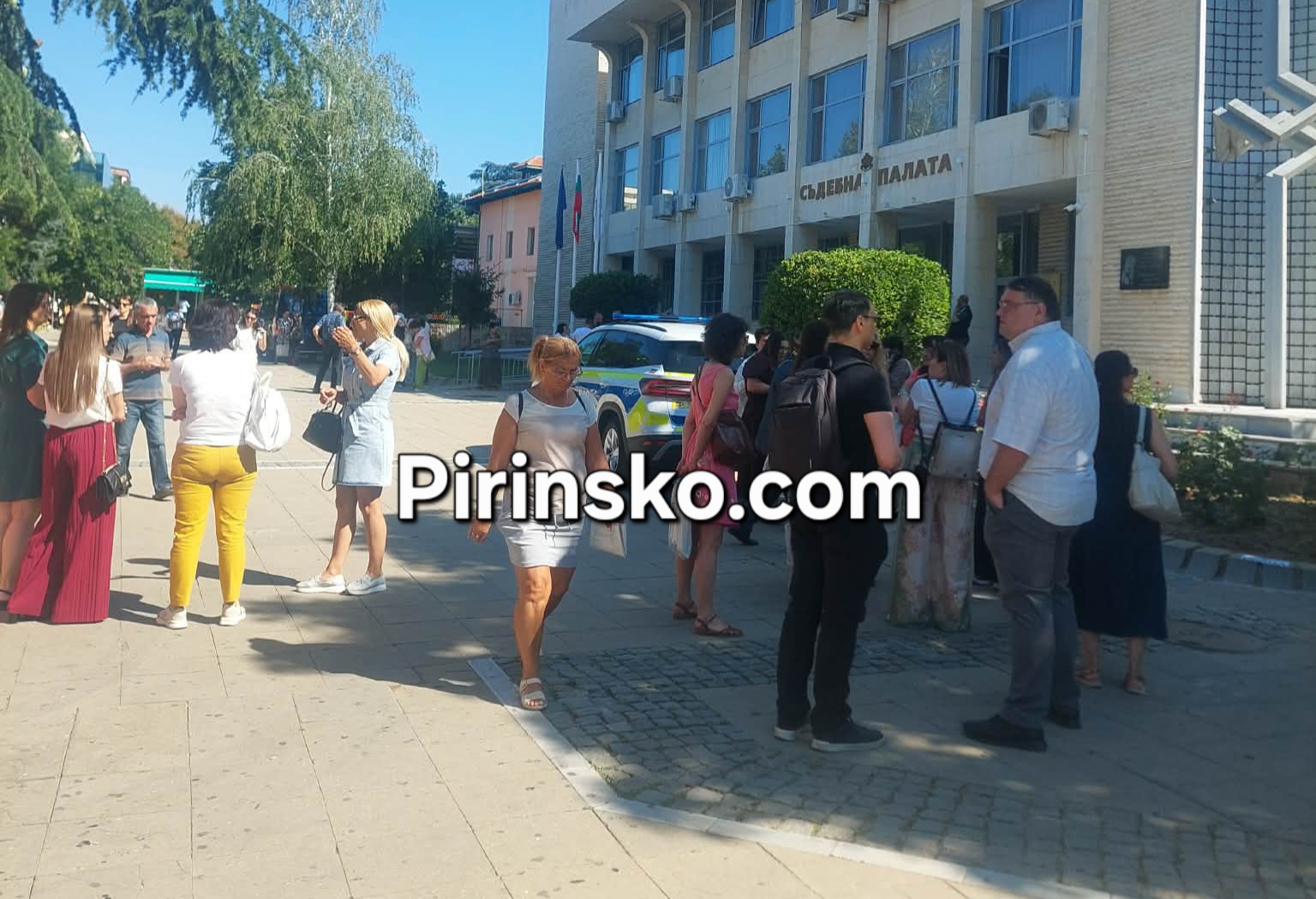 Сигнал за бомба евакуира Съдебната палата в Благоевград