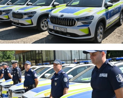 МВР получи 204 нови патрулни автомобила за пътен контрол и охрана