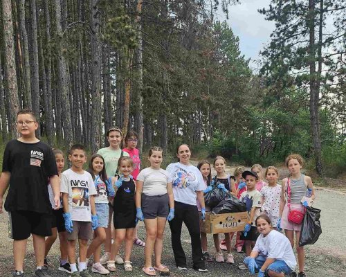 Традиционна еко акция на клуб Добротворци в Гоце Делчев