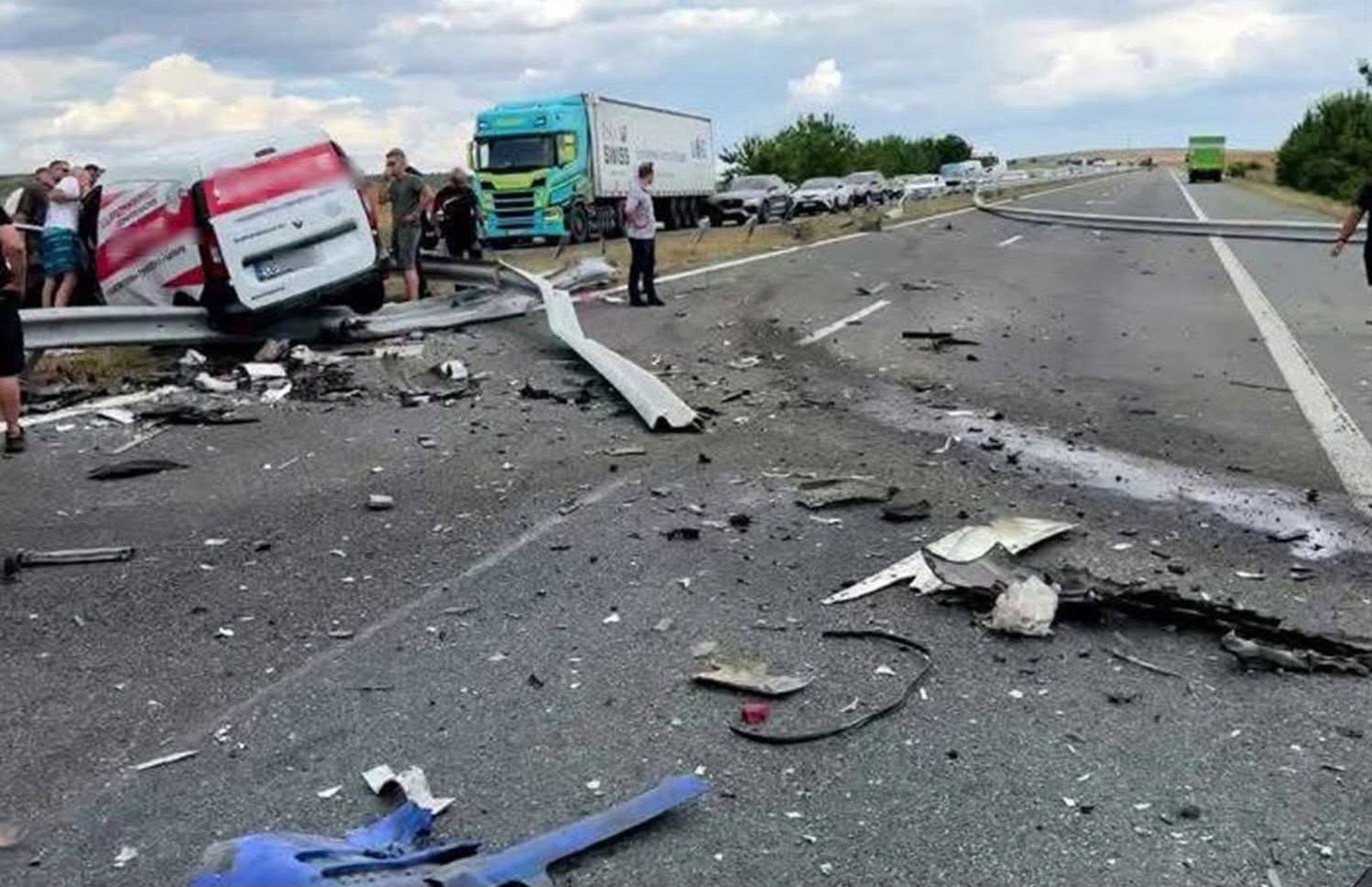 Какво е състоянието на двамата пострадали при тежката катастрофа на АМ Тракия” Какво е състоянието на двамата пострадали при тежката катастрофа на АМ Тракия”