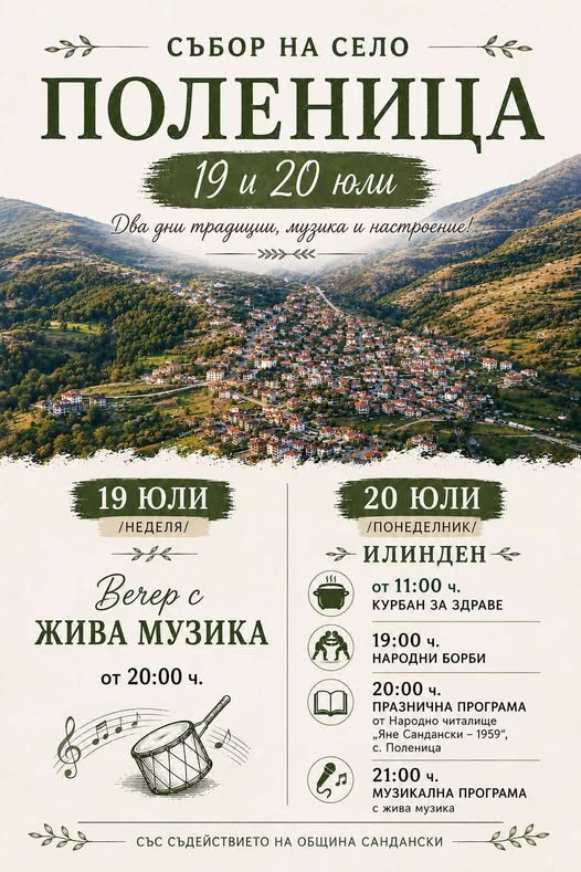 Поленица кани на традиционен събор