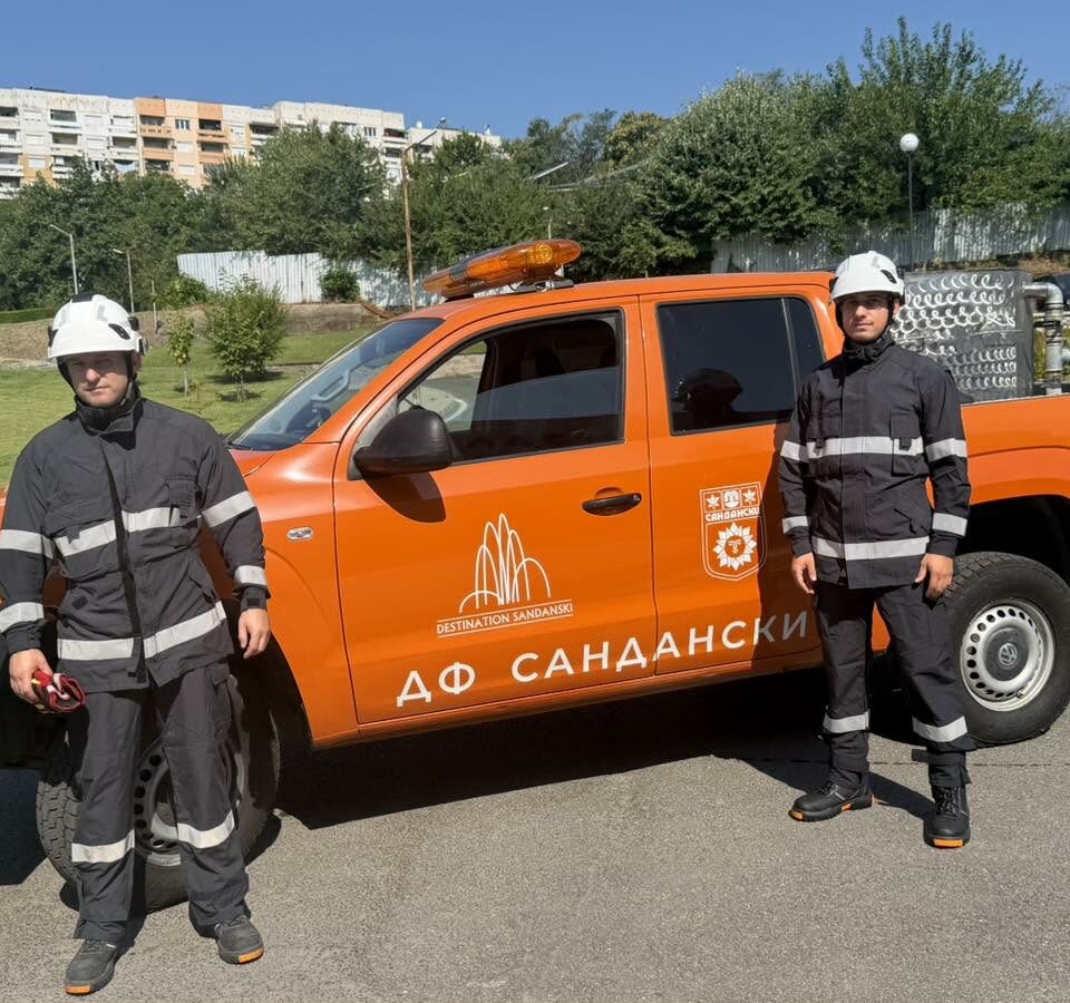 Доброволно формирование в Сандански получи модерно оборудване Доброволно формирование в Сандански получи модерно оборудване