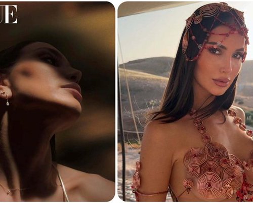 Александра Богданска изгря във фотосесия на British Vogue