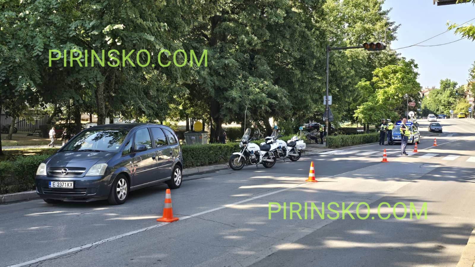 Шофьор помете жена на пешеходна пътека край Младежкия дом в Благоевград