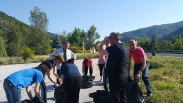 Община Кресна се включи в инициативата на bTV Да изчистим България заедно”