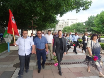 Социалистите от Пиринско отбелязаха 160 години от рождението на Димитър Благоев