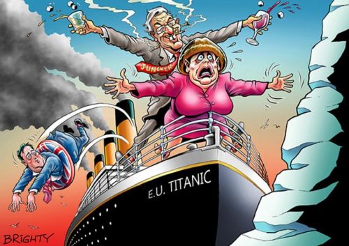 Първи вицове след goodbye Europe