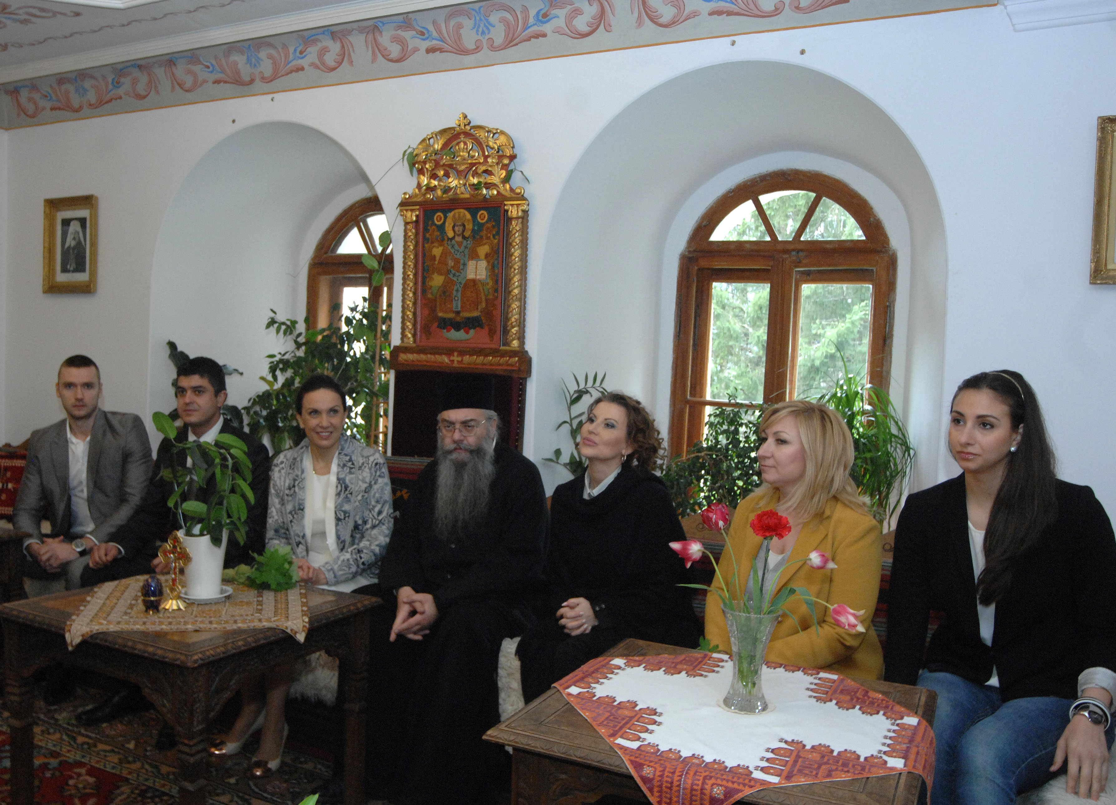 Игуменът на Рилския манастир благослови листата на КОД за евровота