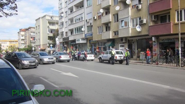 Полицейска акция се прожевда на булевард ”Джеймс Баучер” в Благоевград