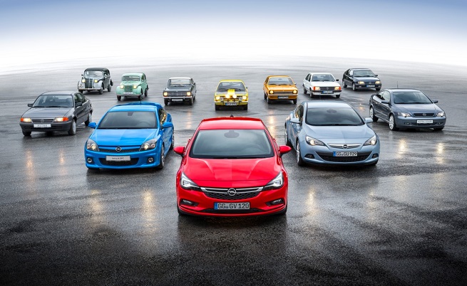 Opel Kadett празнува 80-годишен юбилей