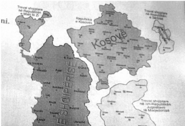 Албанските претенции станаха реалност - откриха у дипломати в Атина карти на Велика Албания